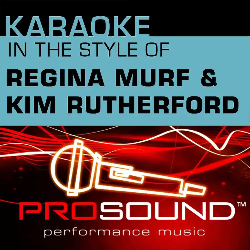 Blessing, Glory And Honor (Karaoke With Background Vocals)[In the style of Regina Murf and Kim Rutherford]