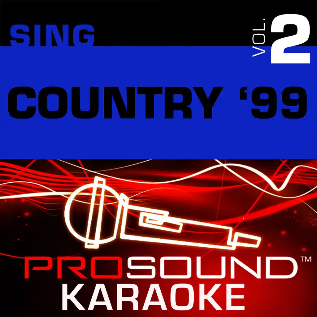 Sing Country '99 v.2 (Karaoke Performance Tracks)