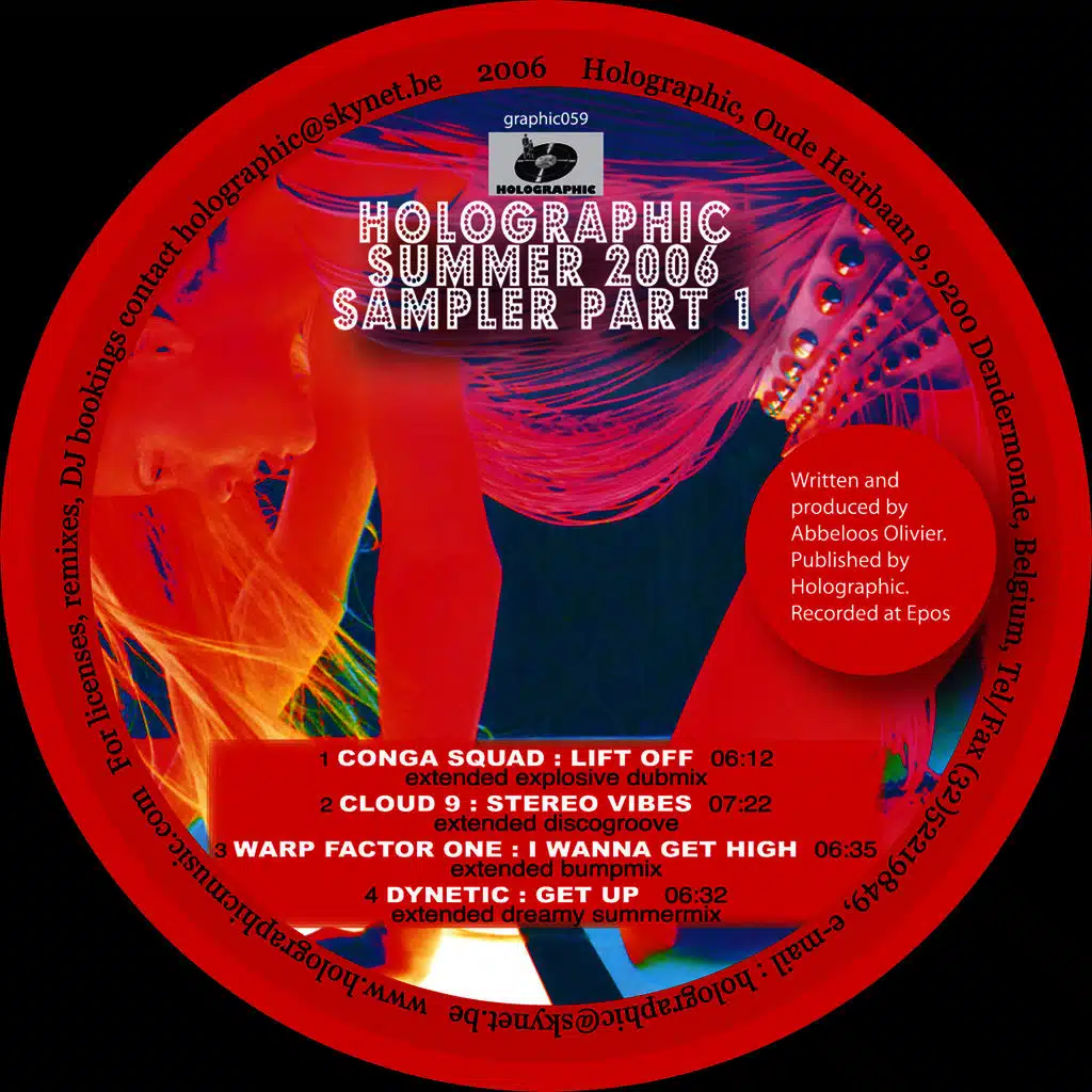 Holographic Summer Sampler 1