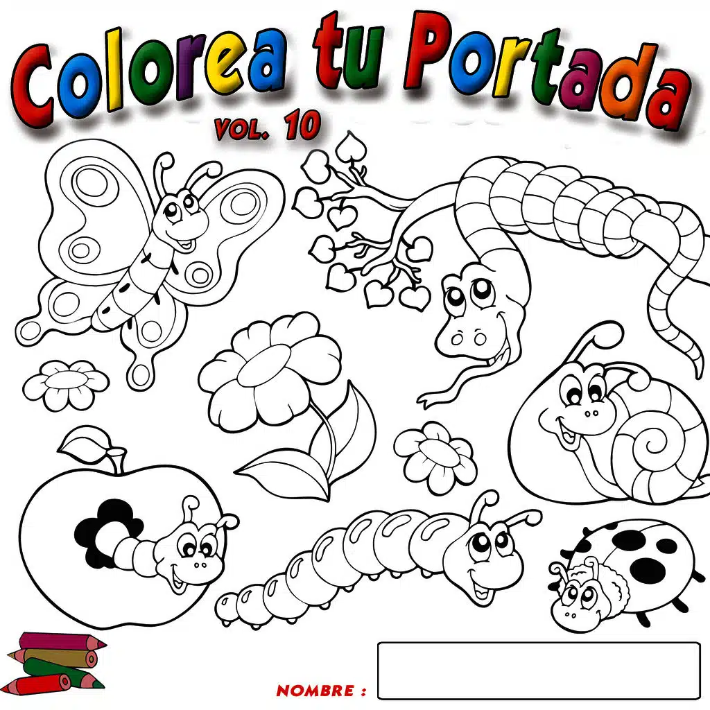 Colorea Tu Portada   Vol.10  