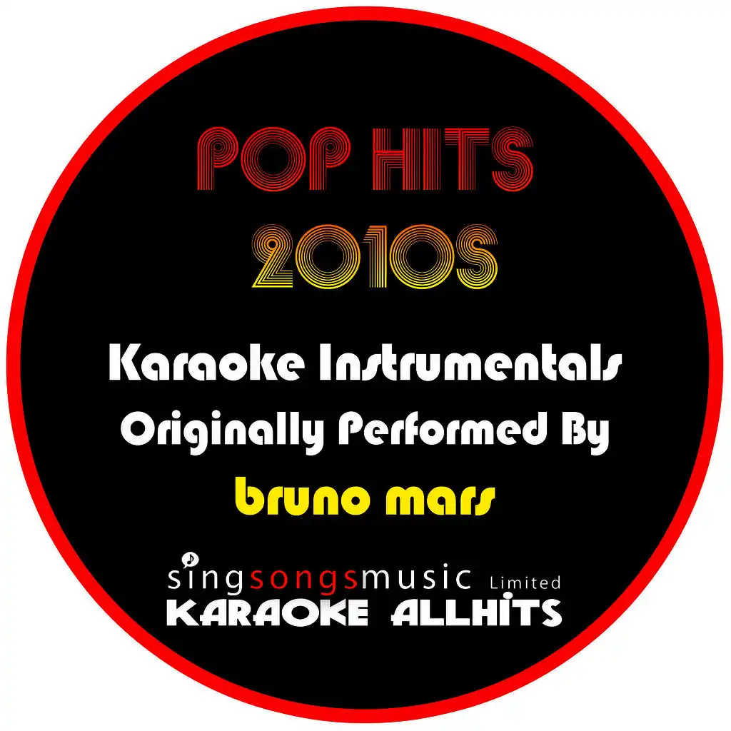 The Lazy Song (Originally Performed By Bruno Mars) [Karaoke Audio Instrumental]