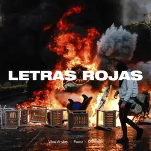 Letras Rojas (feat. Danewav & Facto)