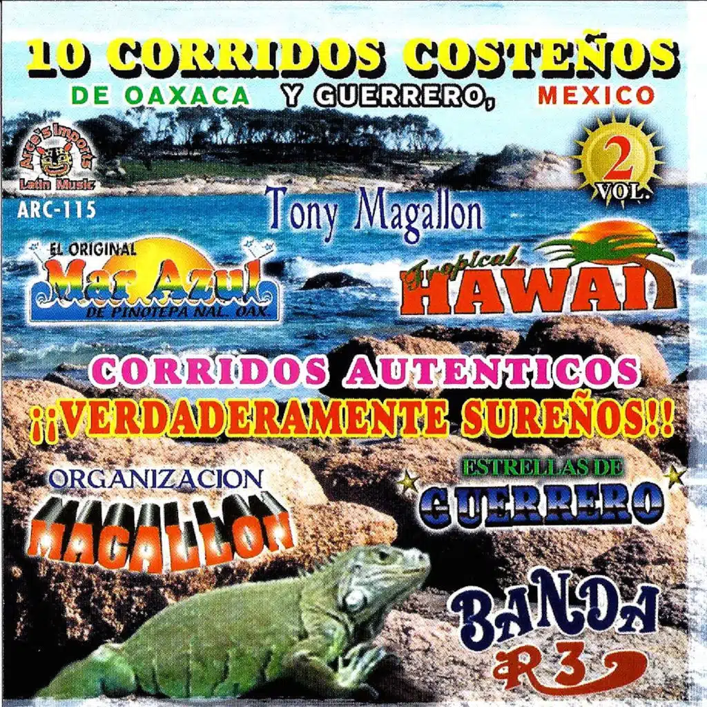 10 Corridos Costenos, Vol. 2