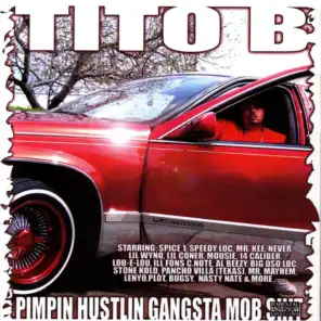 Pimpin, Hustlin, Gangsta Mob Shit (Feat. Spice 1 & Speedy Loc) [ft. Speedy Loc ]
