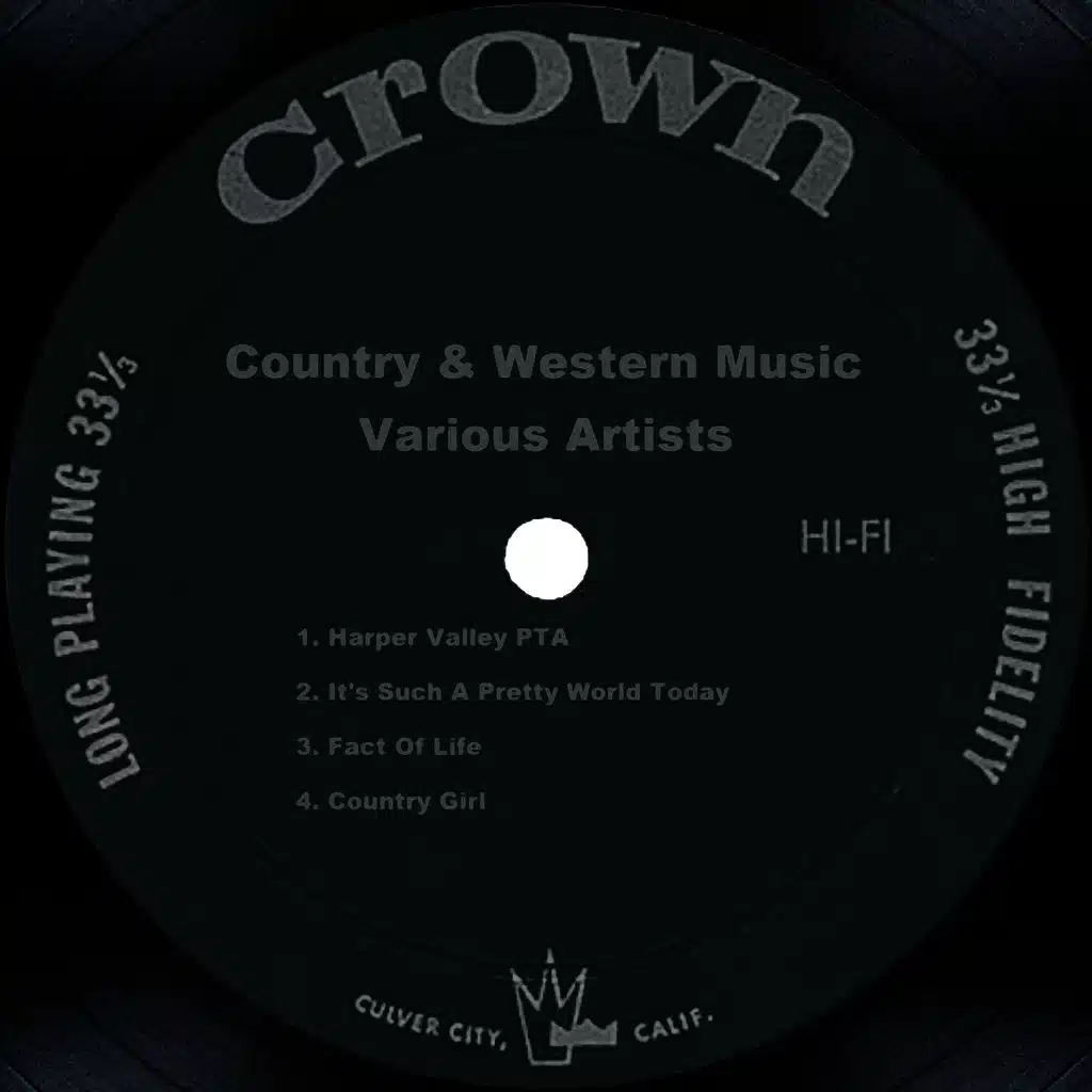 It's Such A Pretty World Today