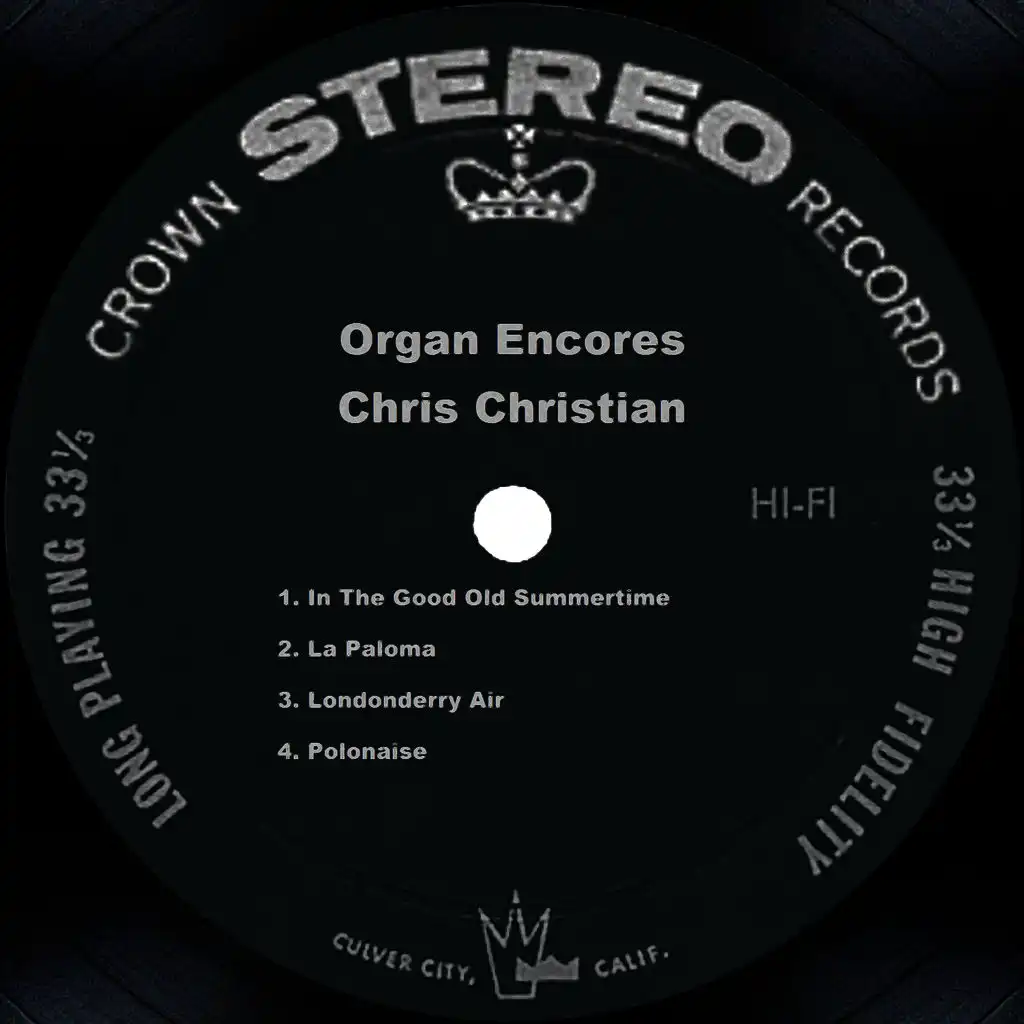 Organ Encores