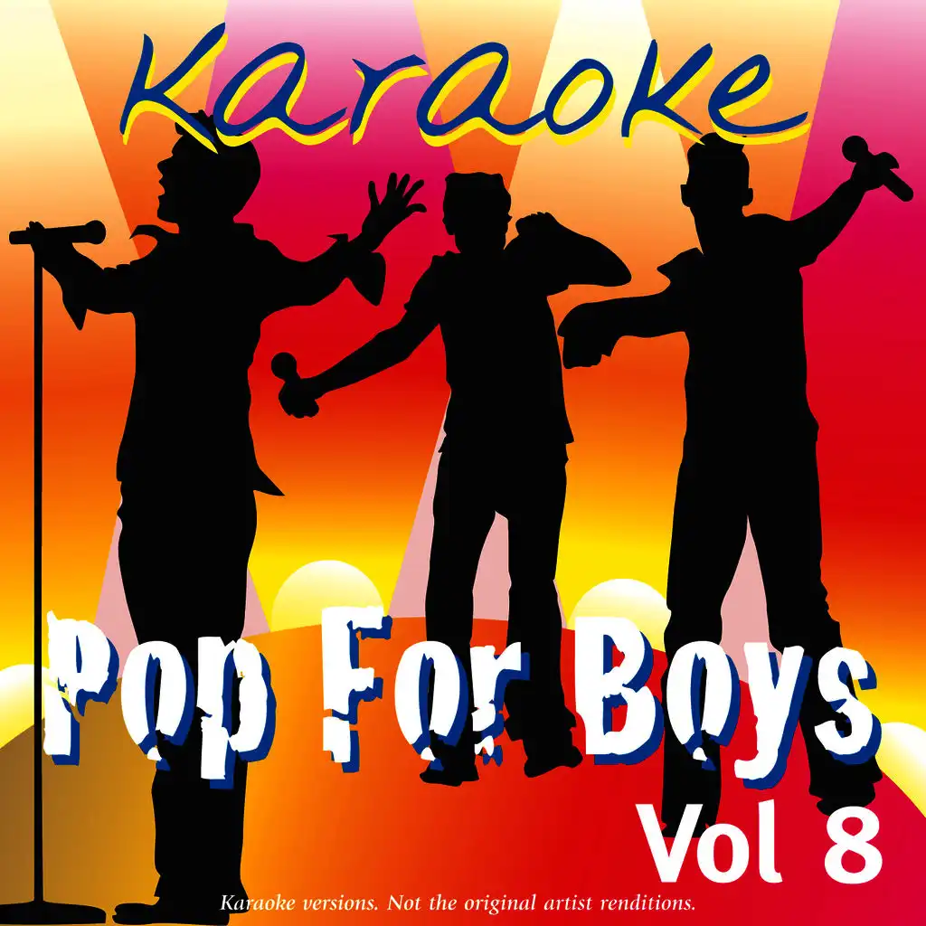 Karaoke - Pop For Boys Vol.8