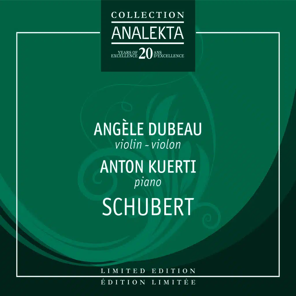 Sonate Pour Violon Et Piano En Sol Mineur, D 408: I. Allegro Giusto