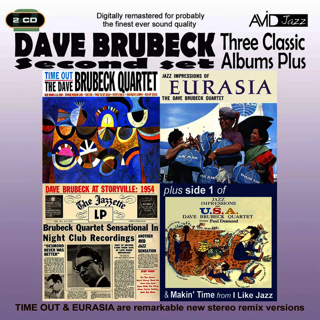 Three Classic Albums Plus (Time Out / Jazz Impressions of Eurasia / Dave Brubeck At Storyville: 1954) (Digitally Remastered)