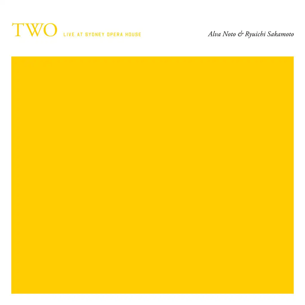 Two (Live at Sydney Opera House)