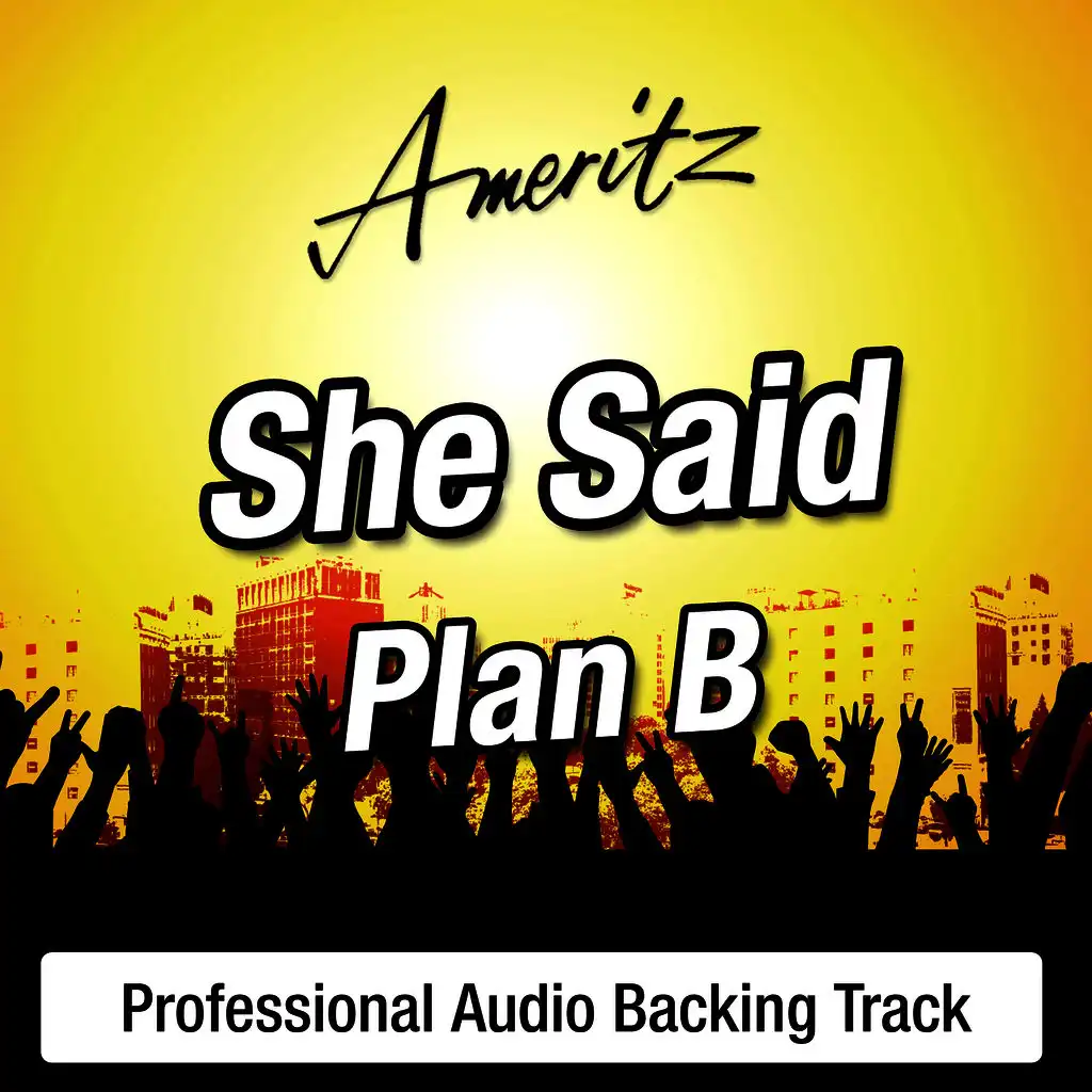 She Said (In The Style Of Plan B)