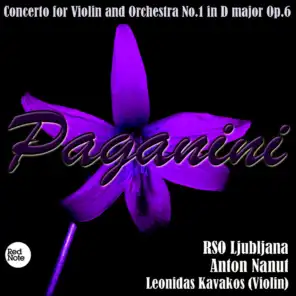 Paganini: Concerto for Violin and Orchestra No.1 in D major Op.6