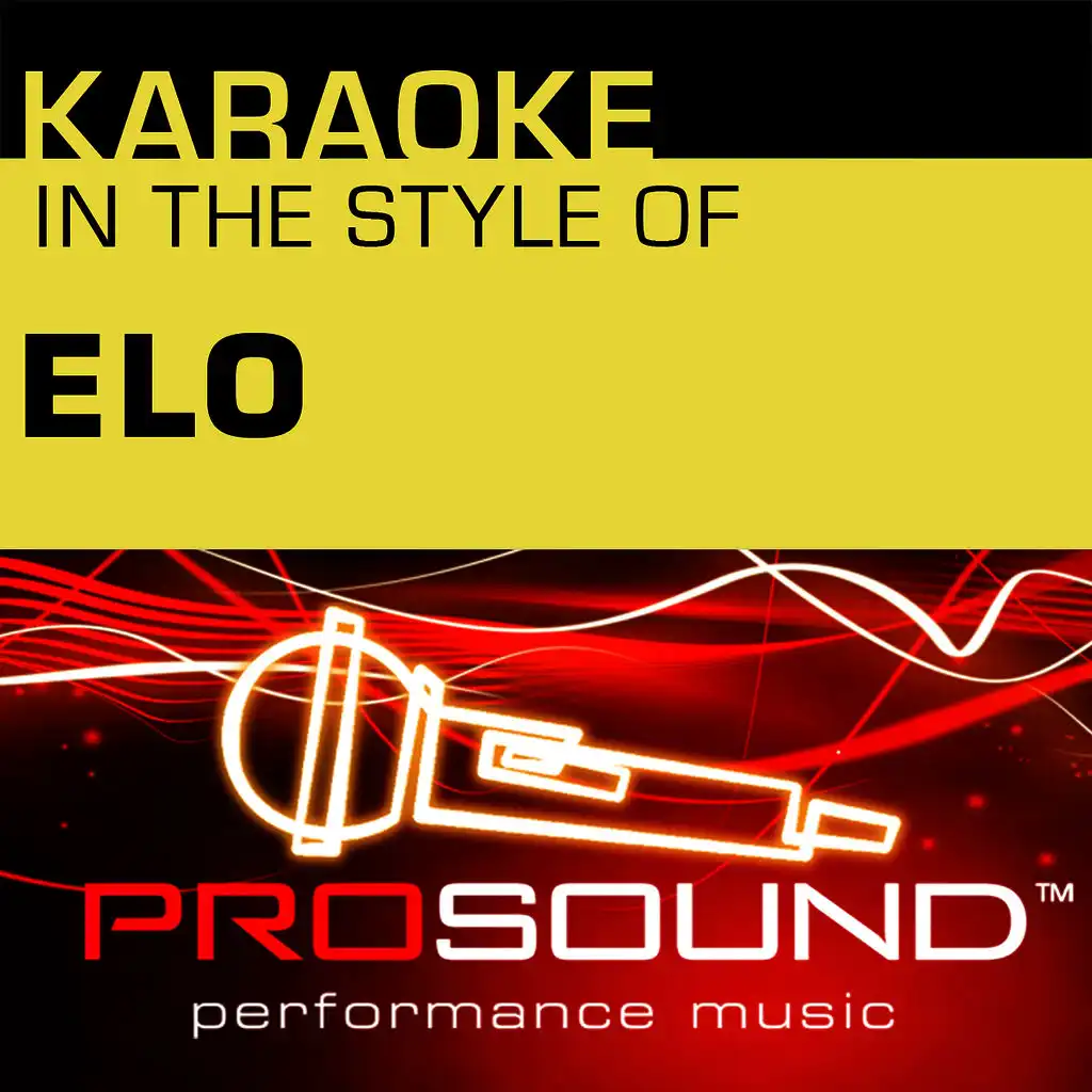 Karaoke - In the Style of ELO - EP (Professional Performance Tracks)