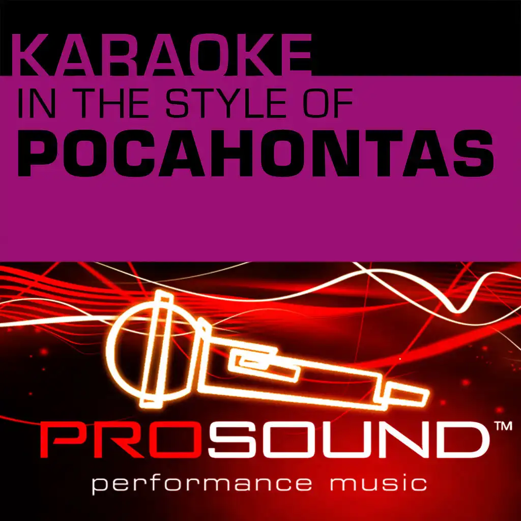 Colors Of The Wind (Movie Version) (Karaoke Lead Vocal Demo)[In the style of Pocahontas]