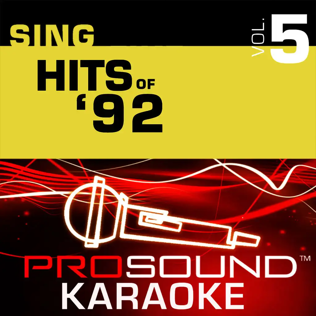 Sing Hits of '92 v.5 (Karaoke Performance Tracks)