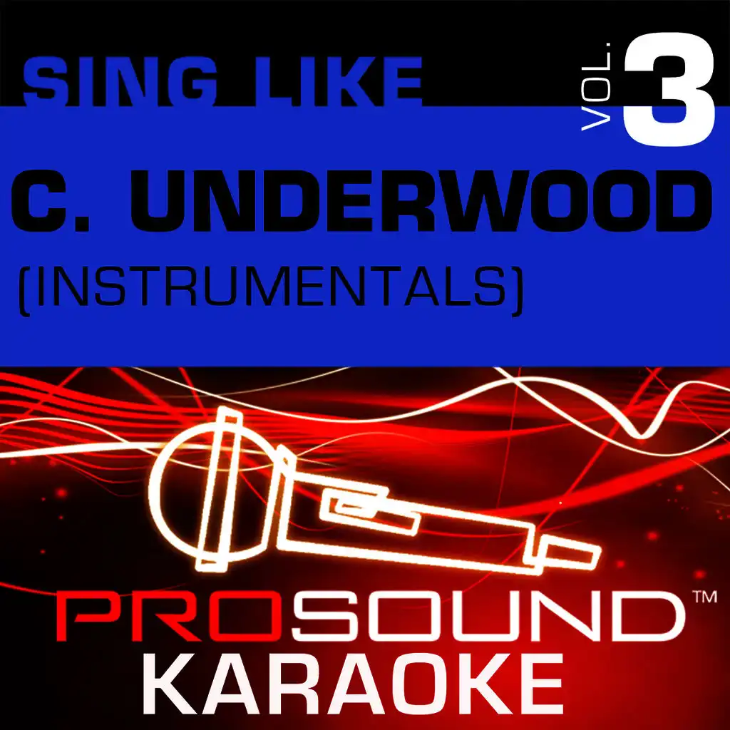 Cowboy Casanova (Karaoke Instrumental Track) [In the Style of Carrie Underwood]