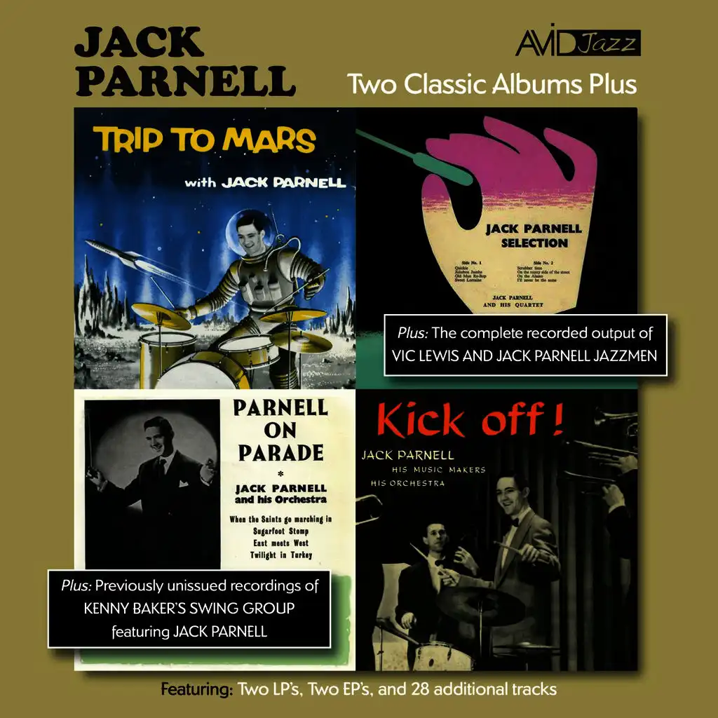 Two Classic Albums Plus Two Ep’s (Trip To Mars / Jack Parnell Selection / Parnell On Parade / Kick Off!) (Digitally Remastered)