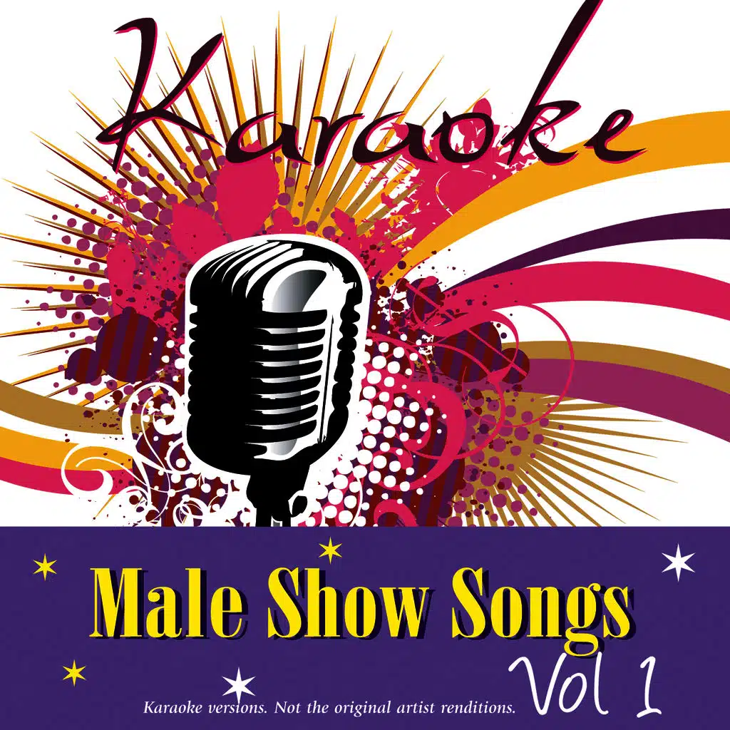 Karaoke - Male Show Songs Vol.1