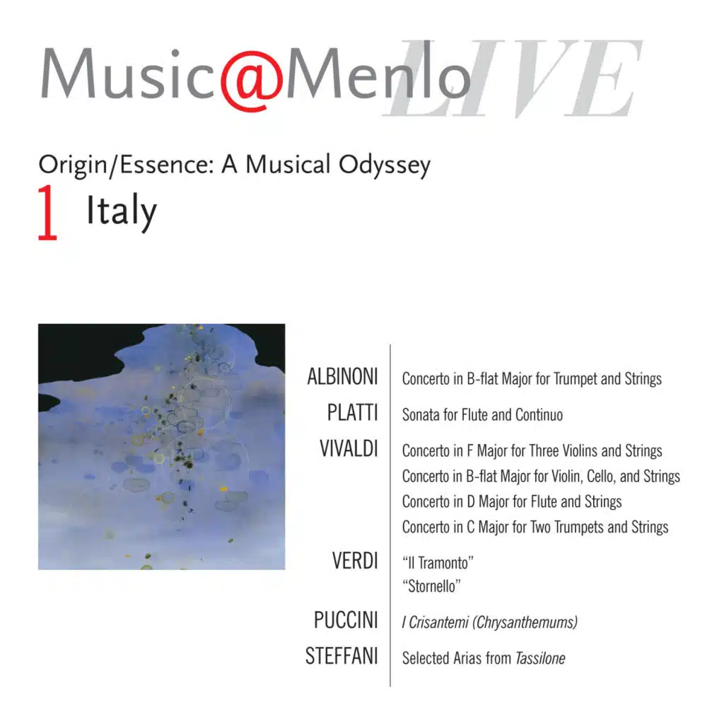 Selected Canzoni: Canzona Stornello (Live)