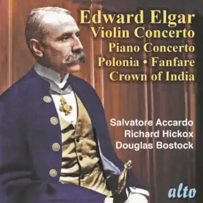 Elgar Violin Concerto, Piano Concerto, Polonia, Civic Fanfare, Crown of India