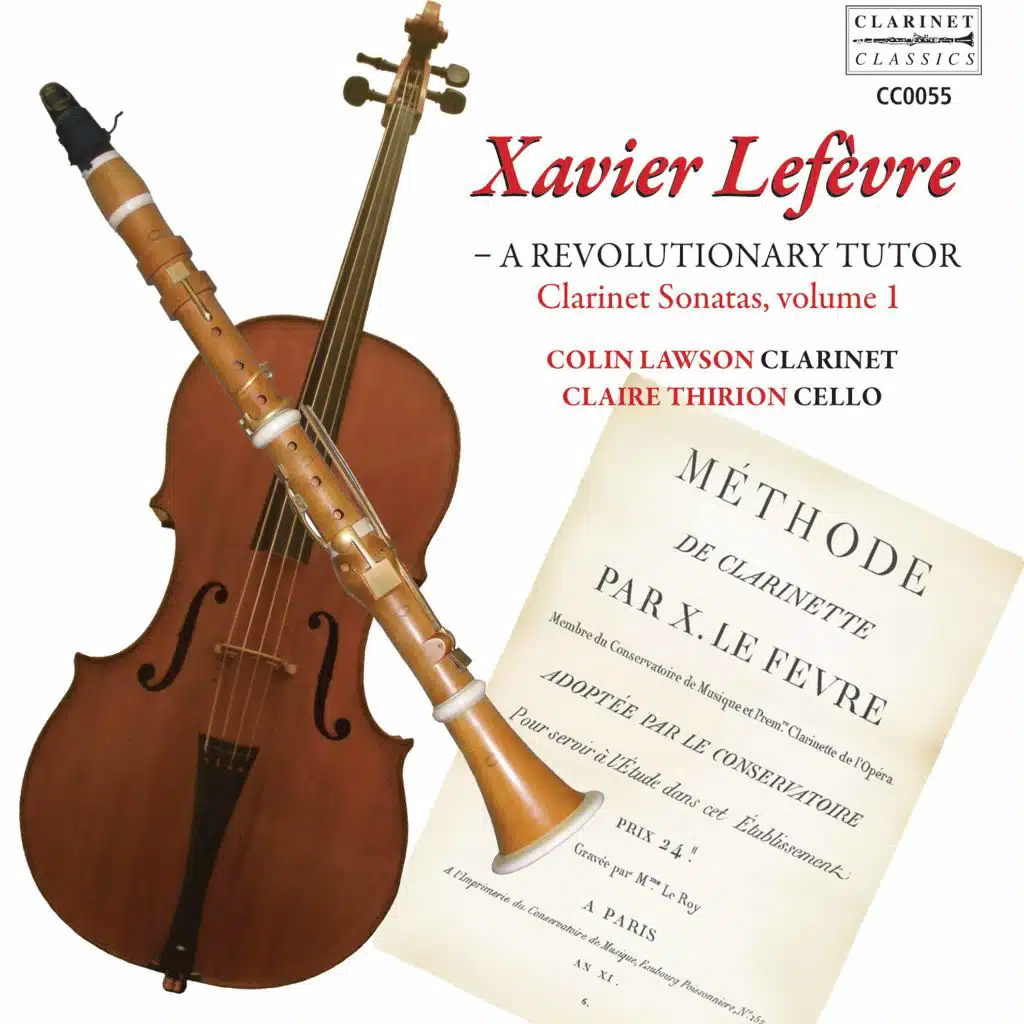 Clarinet Sonata No. 1 in B-Flat Major (Arr. for Clarinet & Cello): II. Adagio