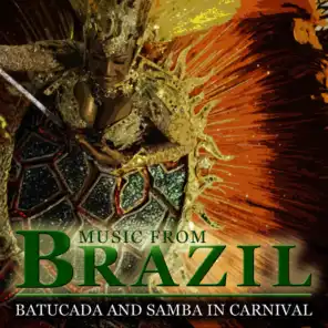 Music from Brazil. Batucada and Samba in Carnival