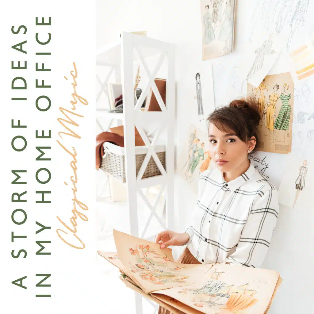 A Storm of Ideas in My Home Office - Classical Music