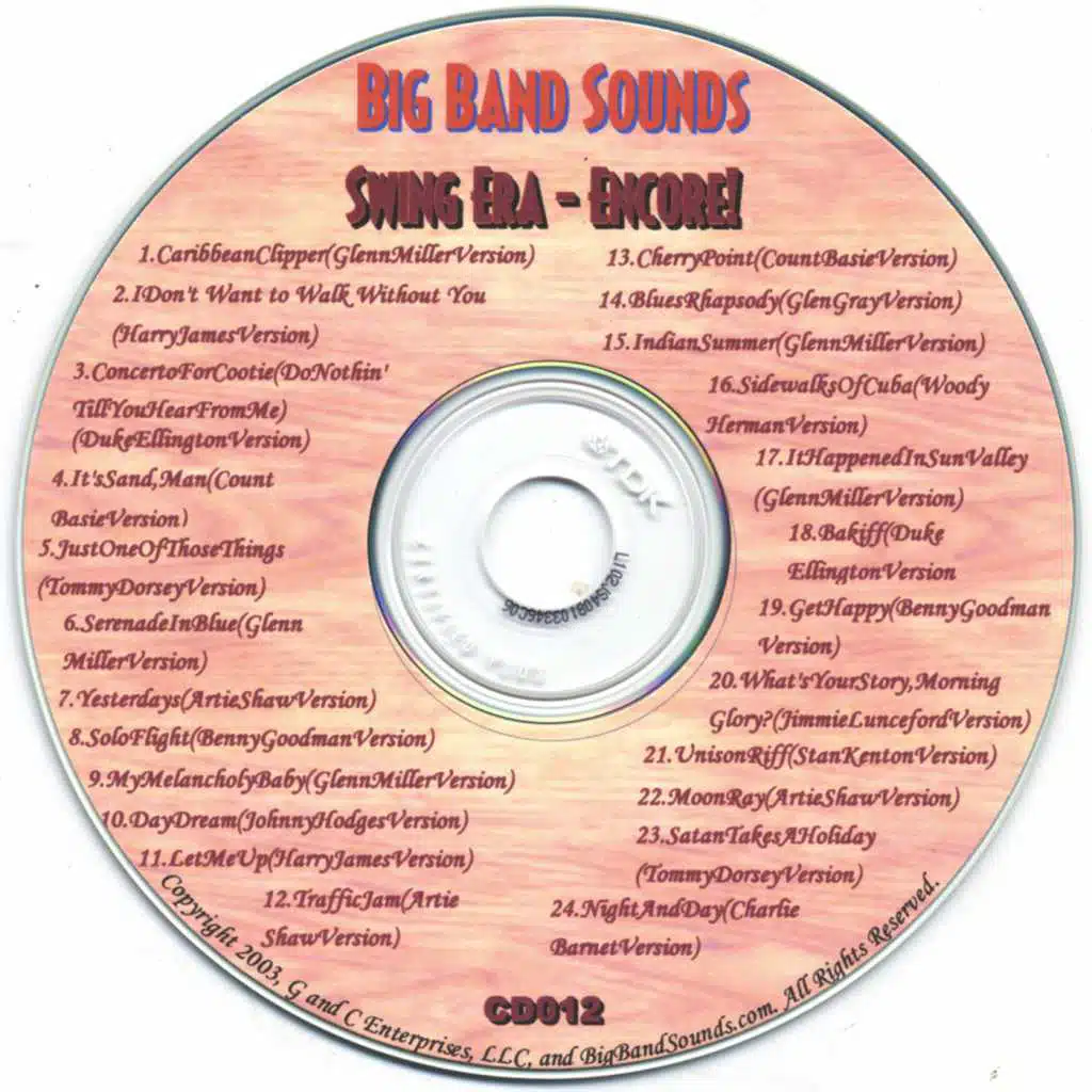 Swing Era Encore - Cd012