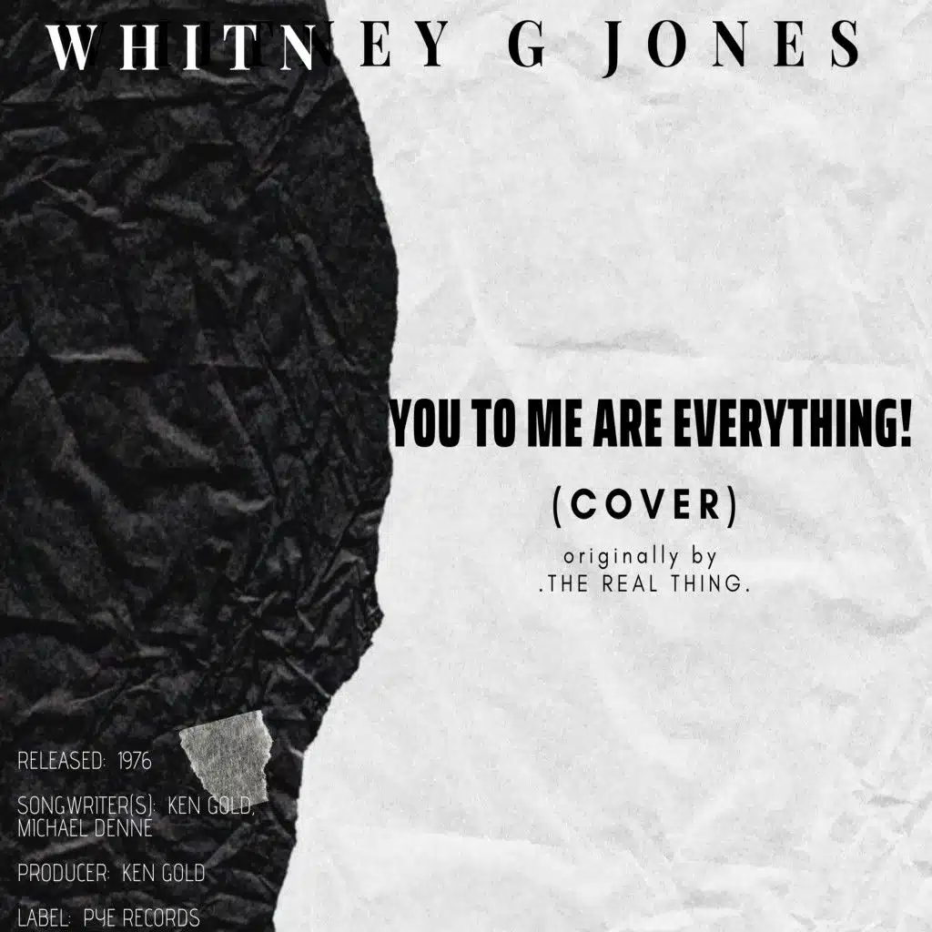 You to Me Are Everything! (Cover)