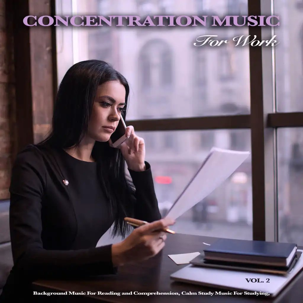 Concentration Music for Work: Studying Music for Deep Focus, Background Music For Reading and Comprehension, Calm Study Music For Studying, Vol. 2