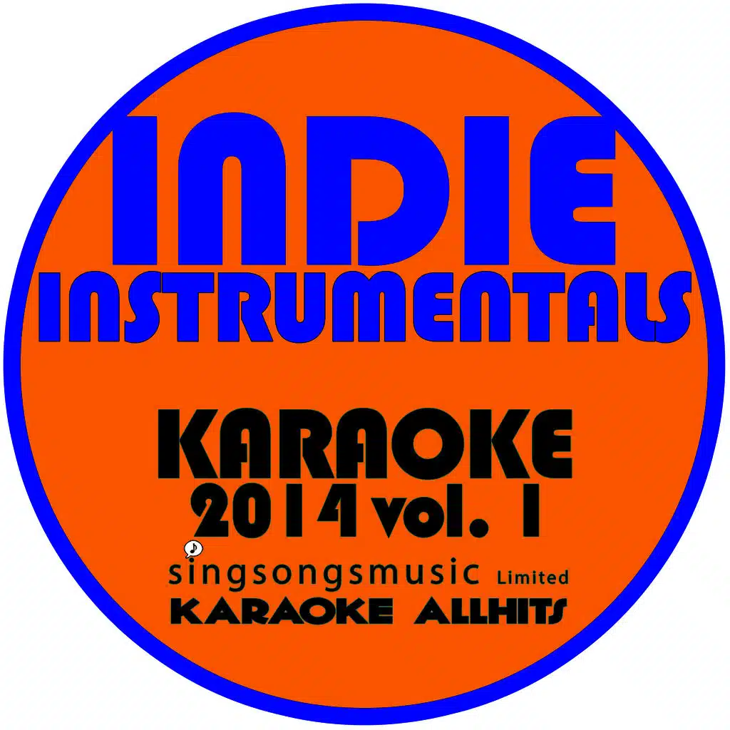 Indie Instrumentals Karaoke 2014, Vol. 1