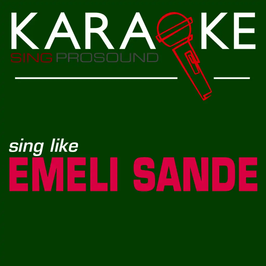 Clown (In the Style of Emeli Sande) [Karaoke Instrumental Version]