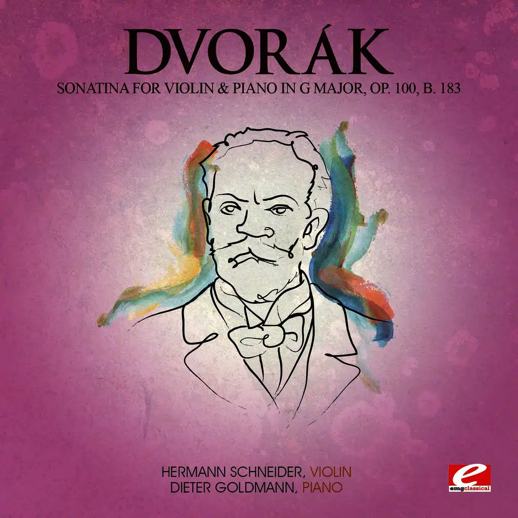 Dvorák: Sonatina for Violin and Piano in G Major, Op. 100, B. 183 (Digitally Remastered)