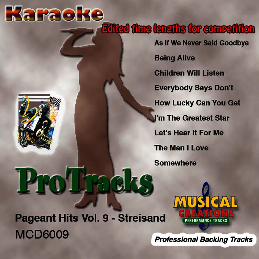 Karaoke - Edited Length Pageant Hits Vol. 9-Streisand