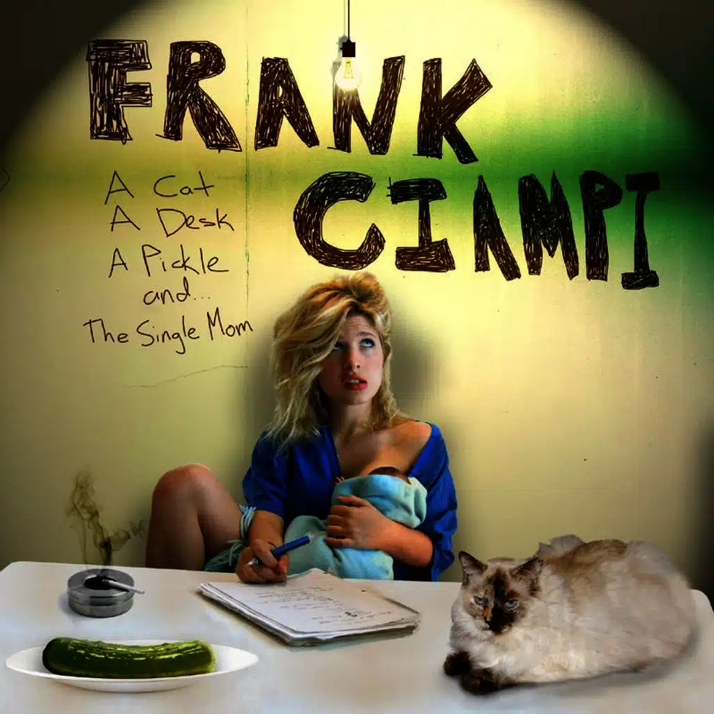 A Cat, A Desk, A Pickle and the Single Mom