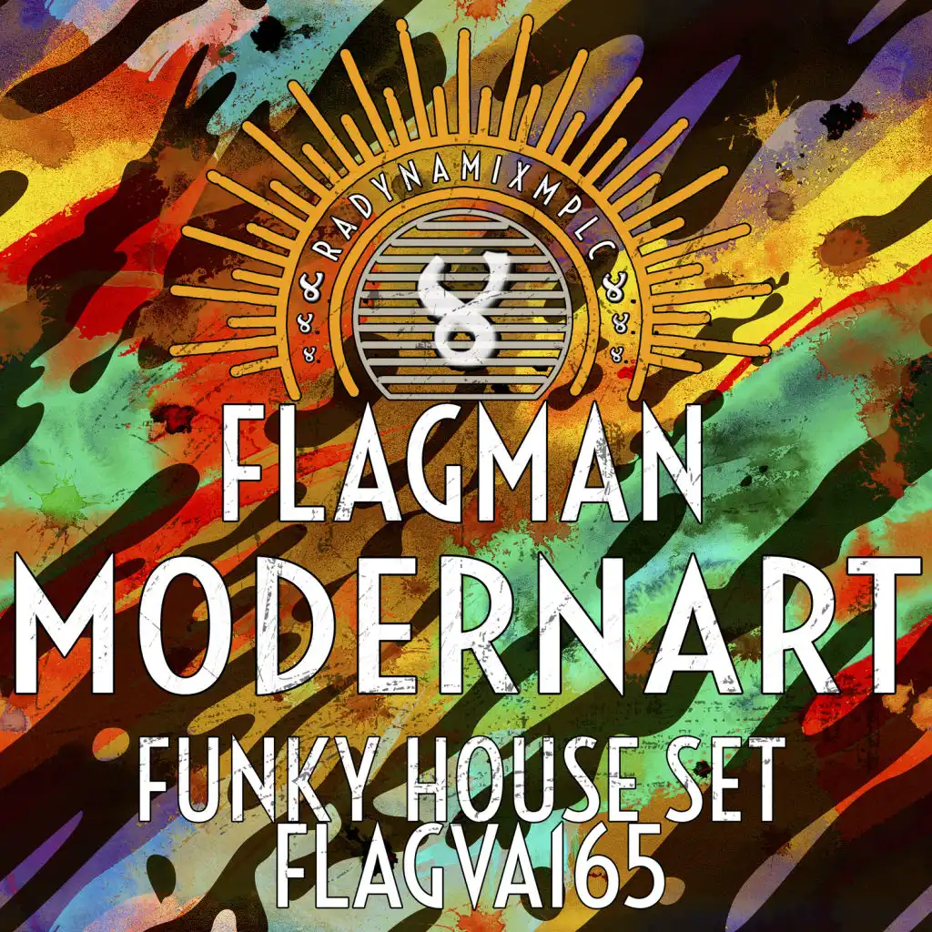 Modern Art Funky House Set