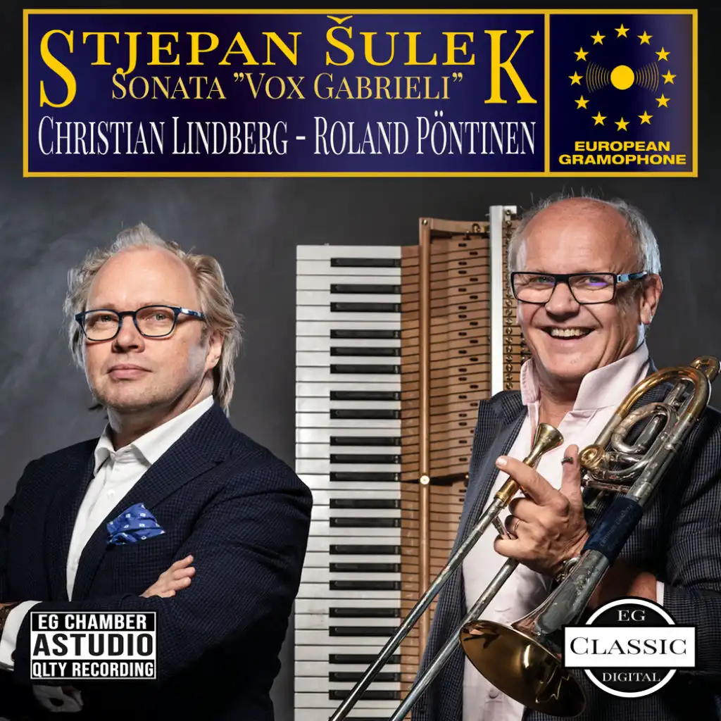 Christian Lindberg, Roland Pöntinen and Stjepan Šulek