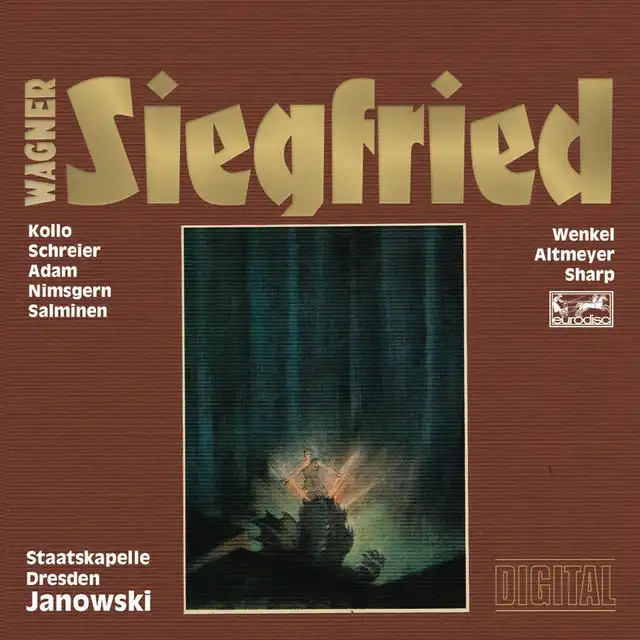 Siegfried - Oper in drei Aufzügen: 1. Aufzug: 1. Szene: Als zullendes Kind zog ich dich auf
