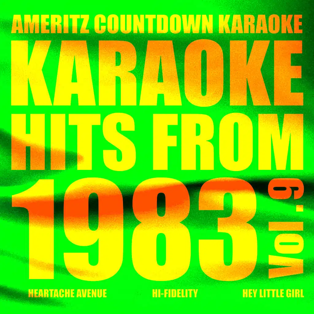 Karaoke Hits from 1983, Vol. 9