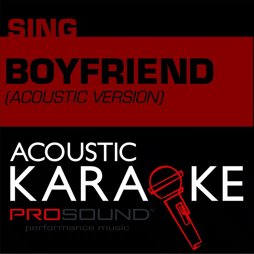 Boyfriend (Karaoke Lead Vocal Demo)
