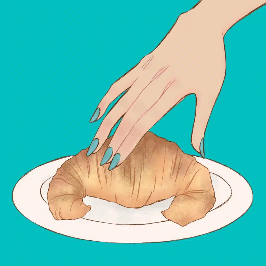 She Took My Butter Croissant in the Morning