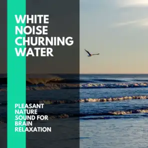 White Noise Churning Water - Pleasant Nature Sound for Brain Relaxation