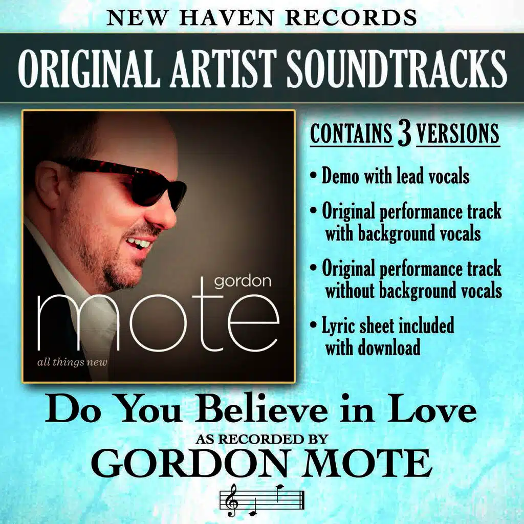 Do You Believe in Love (Performance Tracks) - EP