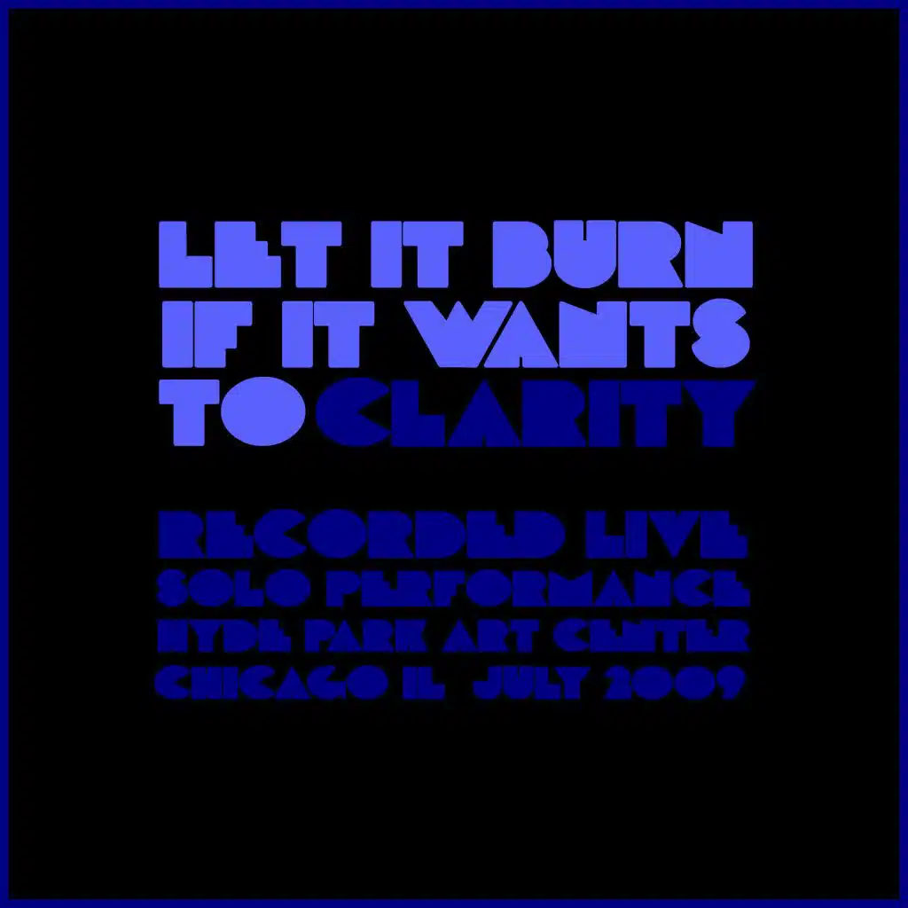 Let It Burn (Live)