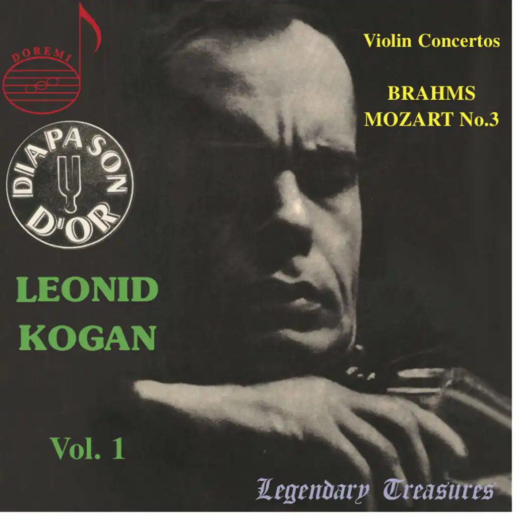 Leonid Kogan, Vol. 1: Brahms & Mozart Violin Concertos (Live)