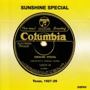 Sunshine Special - Texas 1927-29