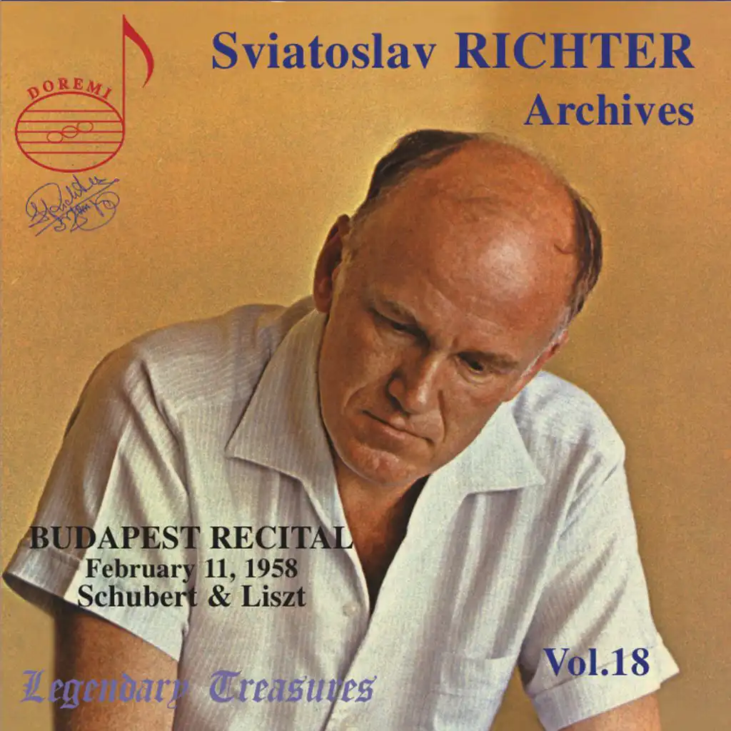 Richter Archives, Vol. 18: 1958 Budapest Recital (Live)