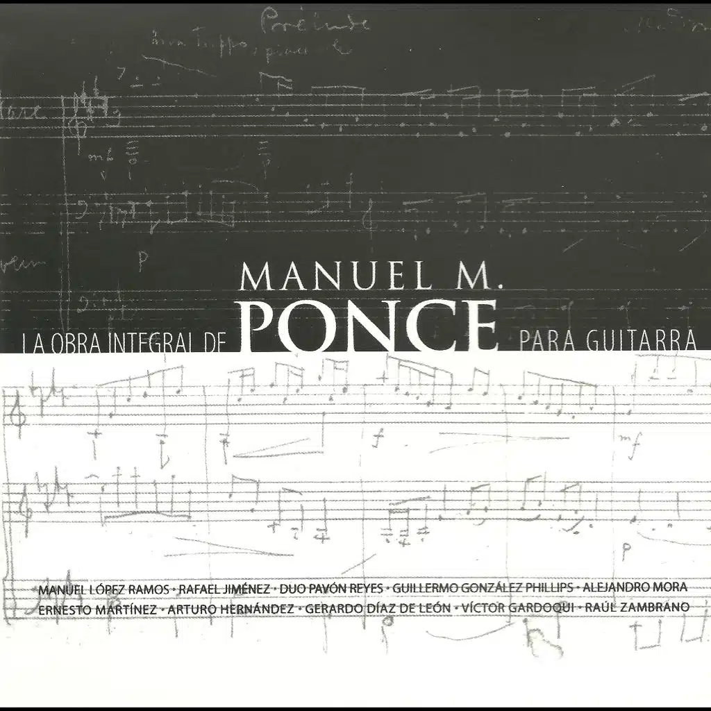 Obra Integral de Manuel M. Ponce para Guitarra