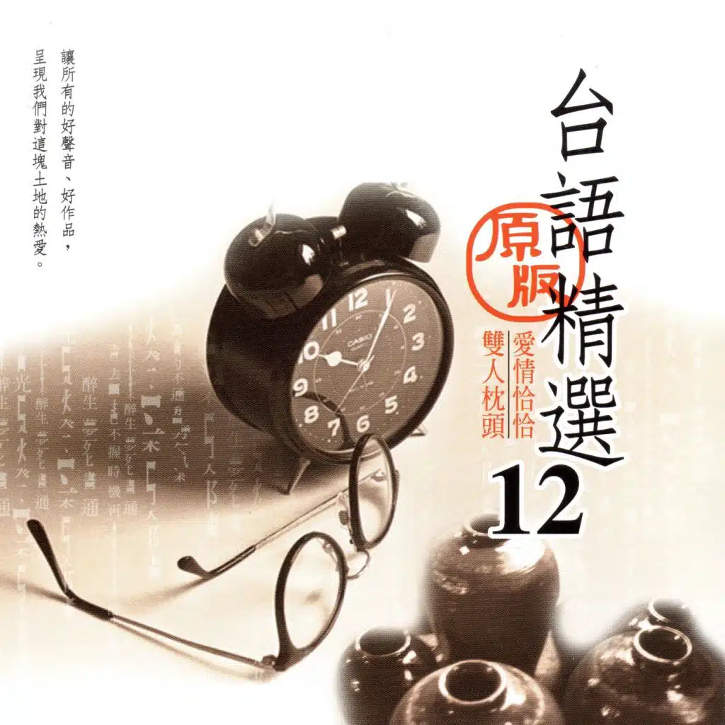 台語精選原版 12 (愛情恰恰 雙人枕頭)