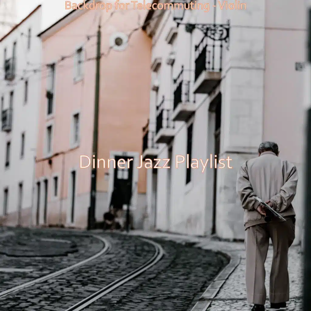 Backdrop for Telecommuting - Violin